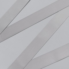 Репсовая лента, серебристый - silver, 25 мм, Corseteria (011542)