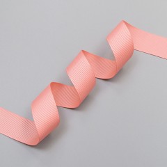 Репсовая лента, светлый корал - light coral, 25 мм, Corseteria (011548)