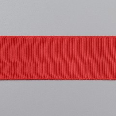 Репсовая лента, красный - red, 25 мм, Corseteria (011549)