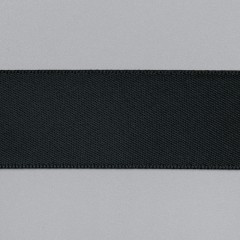 Лента атласная черная, 25 мм ARTA-F (011755)