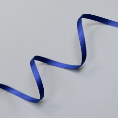 Лента атласная, кобальт - cobalt, 6 мм, Corseteria (012887)