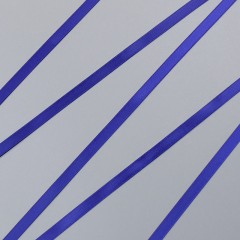 Лента атласная, кобальт - cobalt, 6 мм, Corseteria (012887)