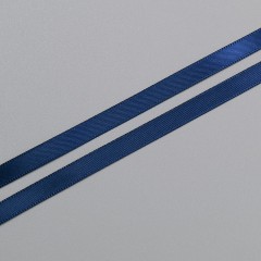 Лента атласная, темно-синий - navy, 6 мм, Corseteria (011188)