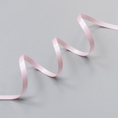 Лента атласная, светло-розовый - light pink, 6 мм, Corseteria (011753) 