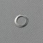 Кольцо металлическое для бюстгальтера, никель, 10 мм (6 C/10) (007818)