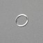 Кольцо металлическое для бюстгальтера, никель, 16 мм (6/16) (007845)