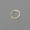 Кольцо металлическое для бюстгальтера, золото, 16 мм (6/16) (007846)